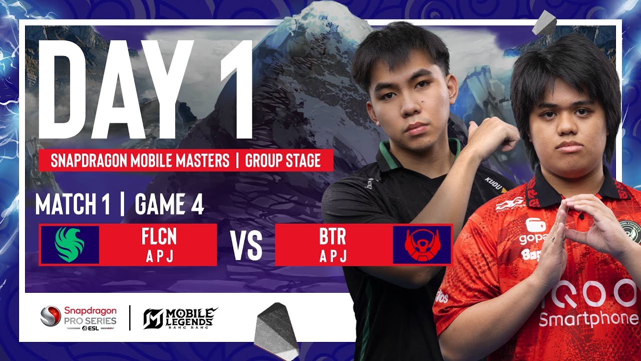 FLCN VS BTR | SPS Mobile Masters Playoffs | MLBB | Day 1 | Match 1 Game 4