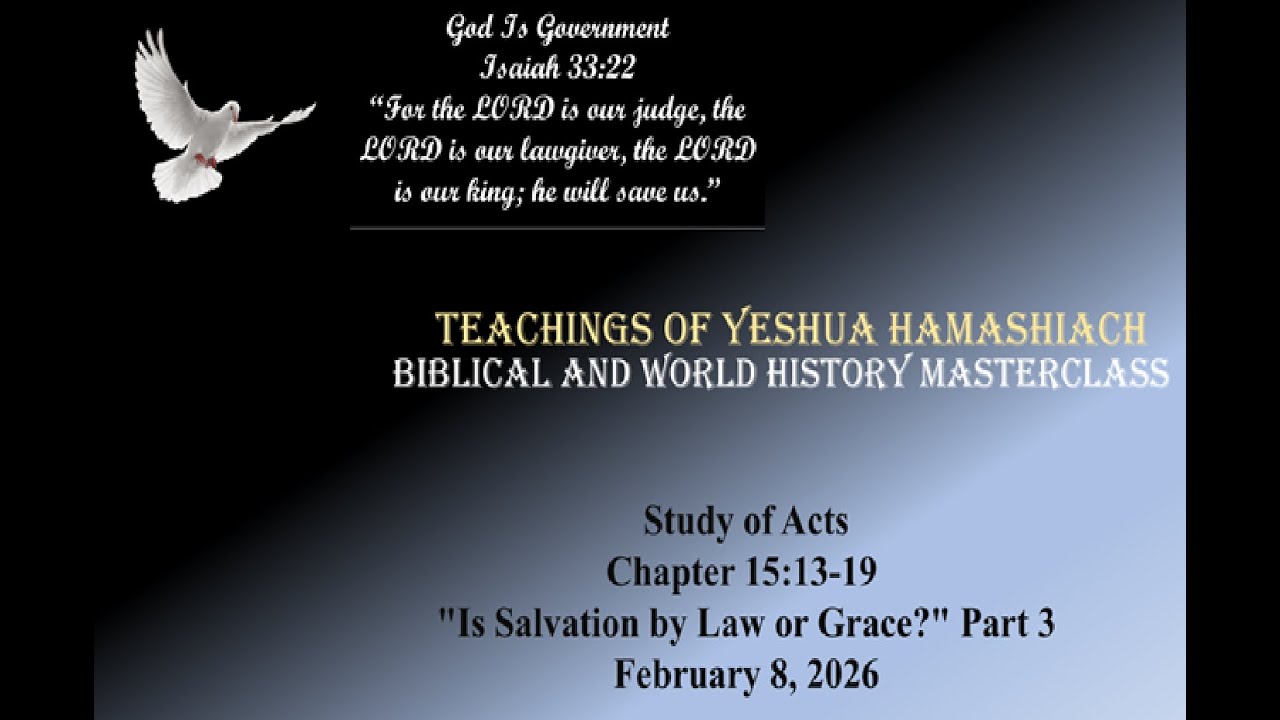 02-08-26 Study of Acts Chapter 15:19-21 