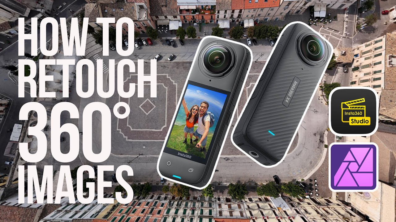 Как ретушировать 360-градусные изображения — Insta 360 X4