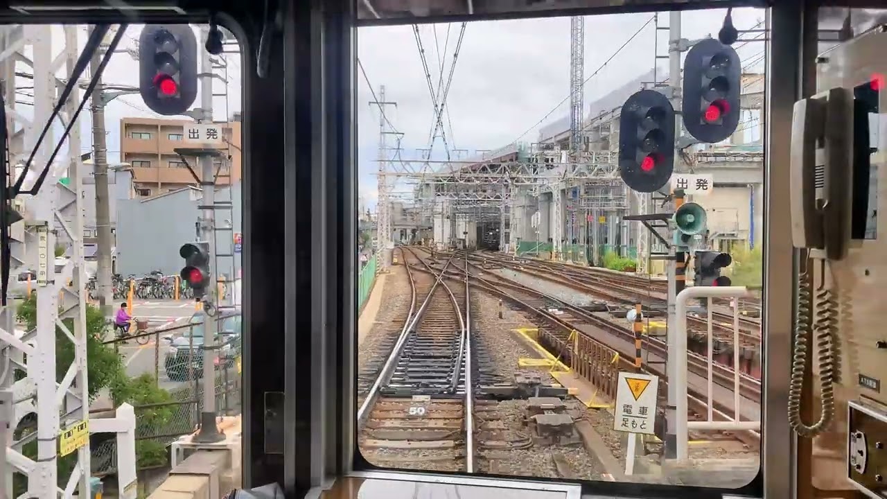 阪急京都線前面展望 大阪梅田→茨木市 ＜Cabview Japanrail Hankyu Electric Railway Osaka-umeda→Ibaraki-shi＞