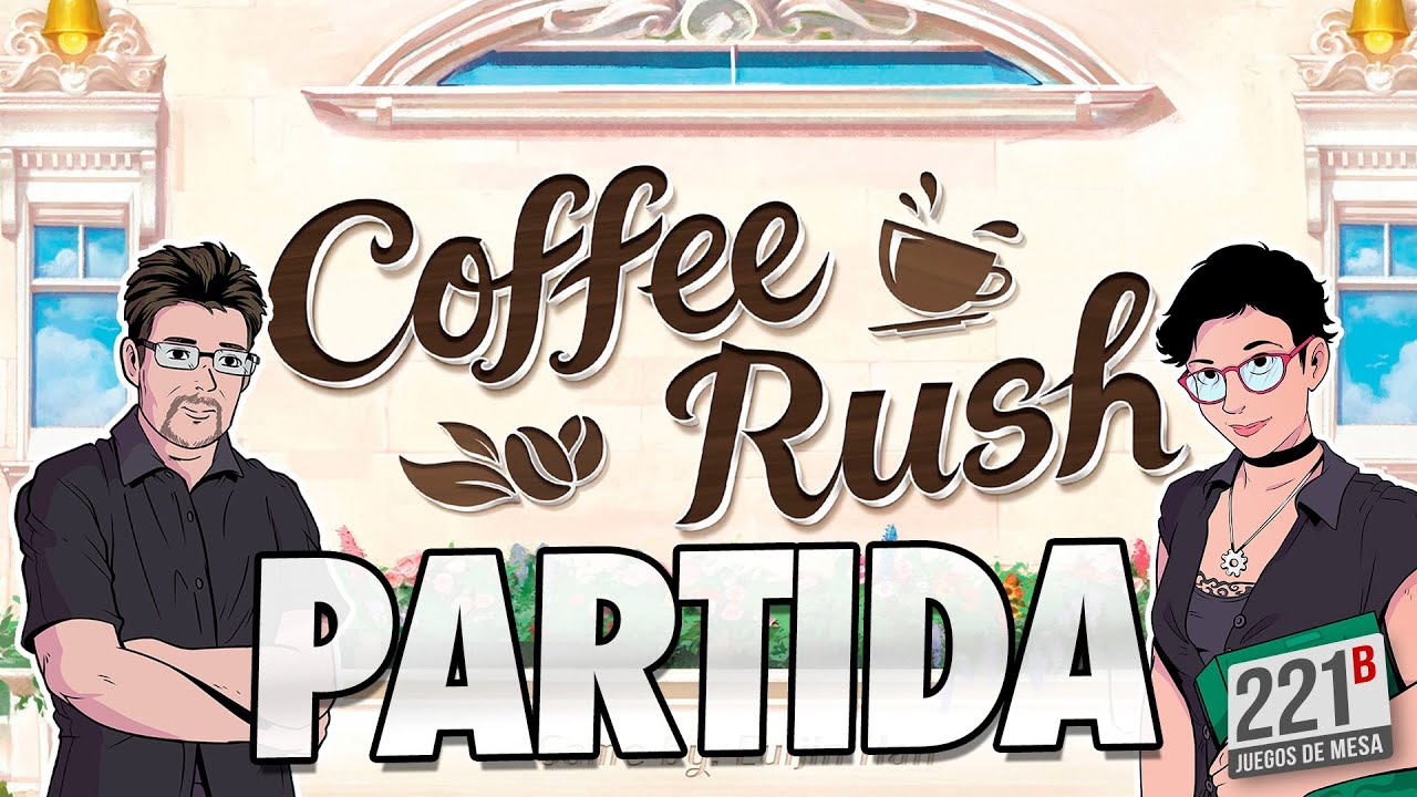Jugamos a COFFEE RUSH de Asmodee