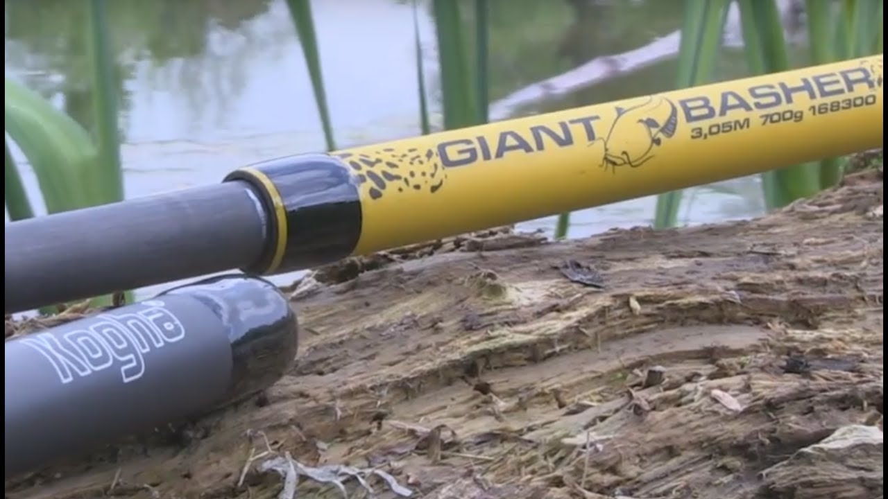 Kogha Giantbasher Welsrute - Die Allround-Wallerrute f&uuml;r alle modernen Montagen