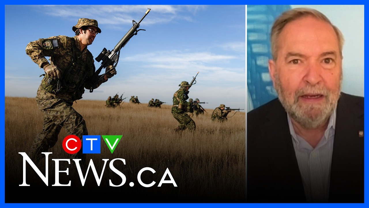 Canada is 'not capable of defending' itself | Tom Muclair on defence spending