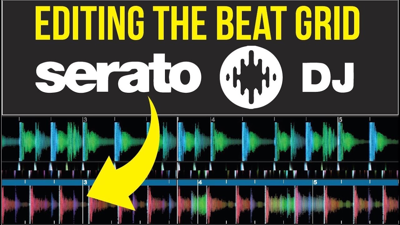 РЕДАКТИРОВАНИЕ СЕТКИ БИТОВ В SERATO DJ