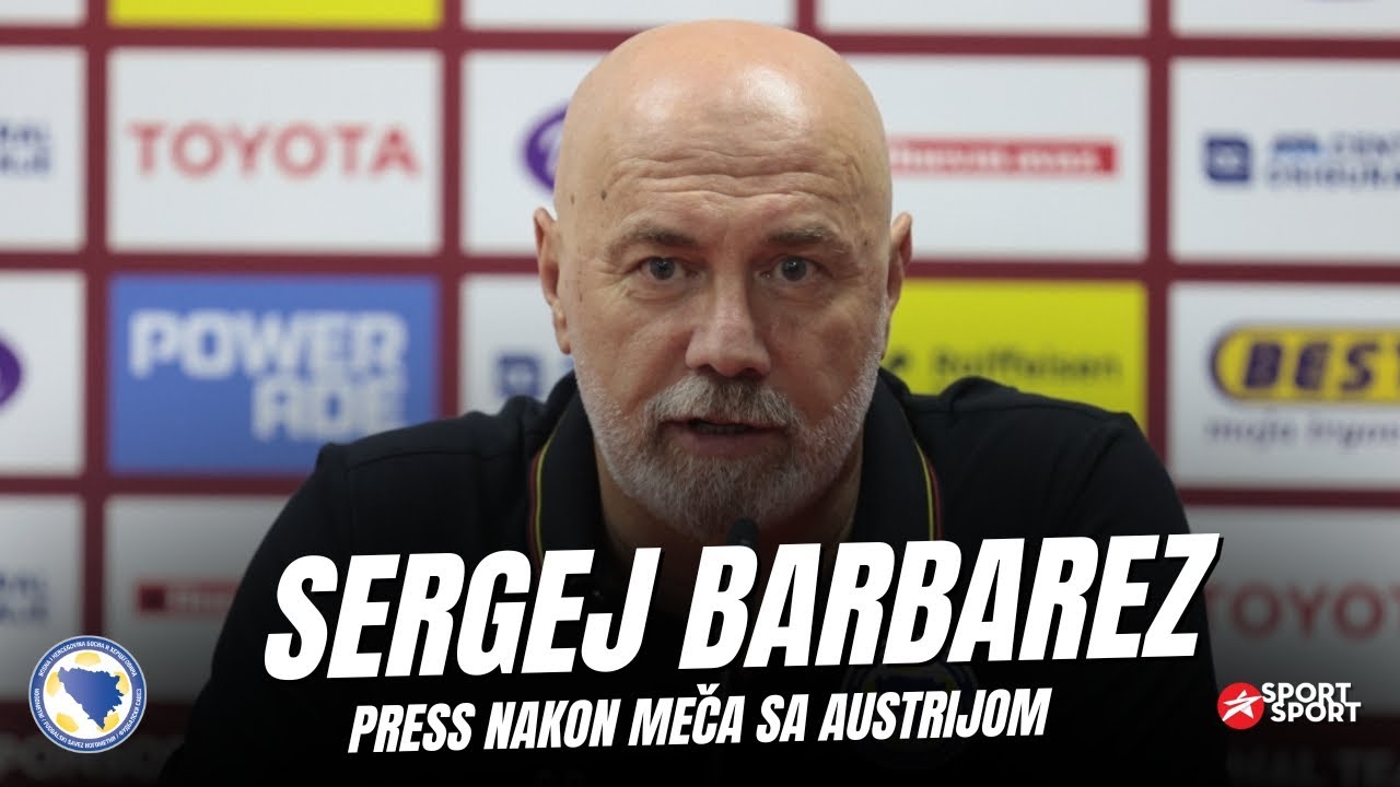 BARBAREZ NAKON PORAZA OD AUSTRIJE | PRESS KONFERENCIJA BIH