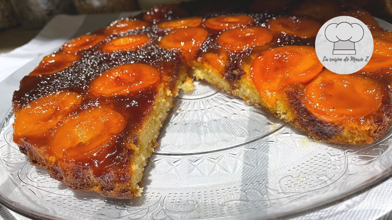 Gâteau renversé à l'Abricot caramélisé !