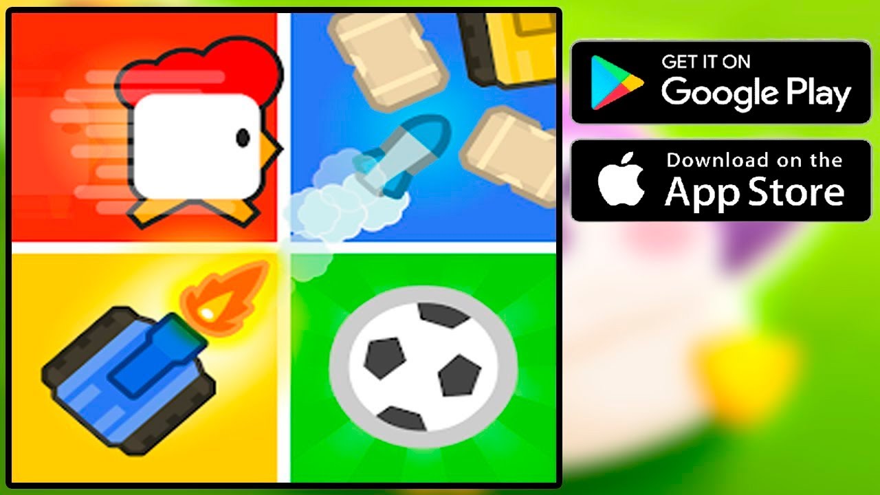 Best Fun Multiplayer Game Mobile 2 3 4 Player Mini Games Android ios Gameplay