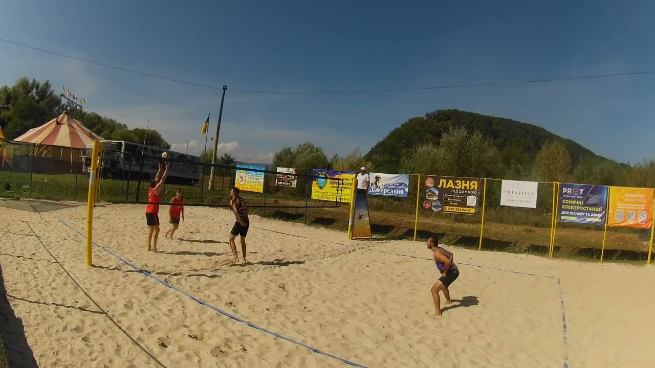 Чемпіонат України з пляжного волейболу тур START | Надвірна | 06.09.2025 | Майданчик 1