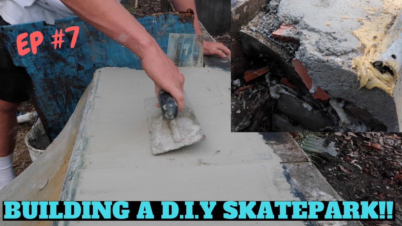 BUILDING A D.I.Y SKATEPARK #7