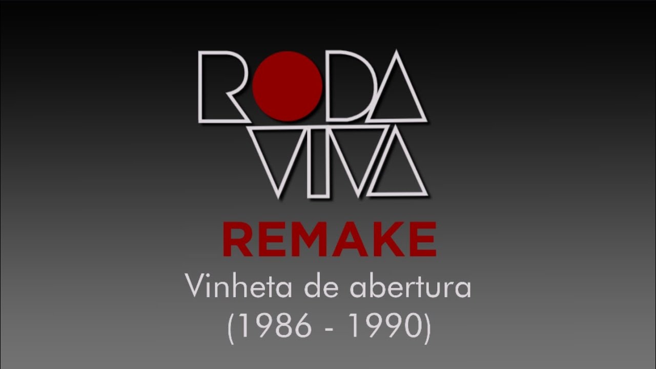 [REMAKE/RECRIAÇÃO] Vinheta de abertura do “Roda Viva” - TV Cultura (1986 - 1990)