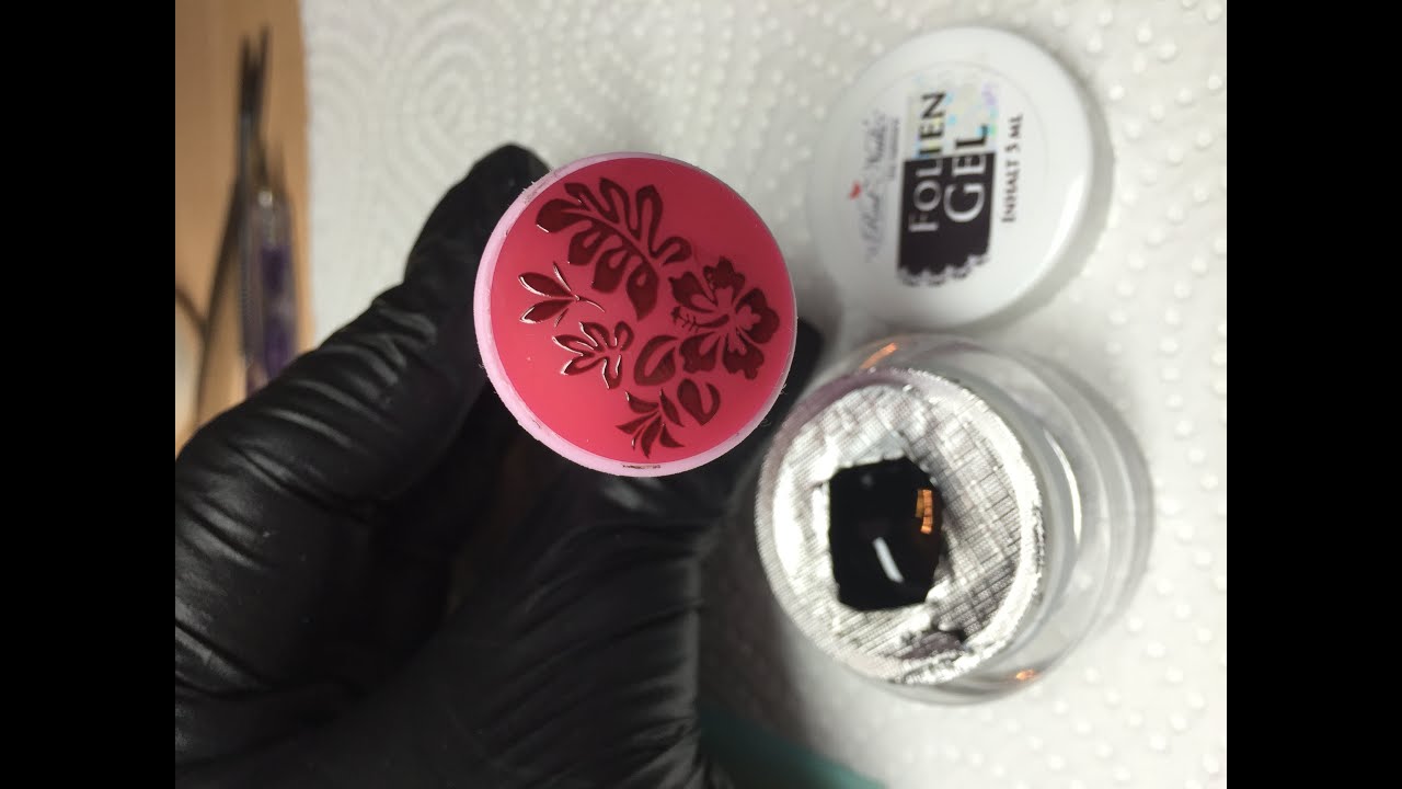 Stempeln mit Foliengel von Red-Nails