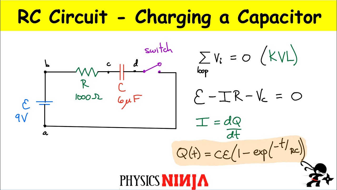RC Circuit: Charging a capacitor