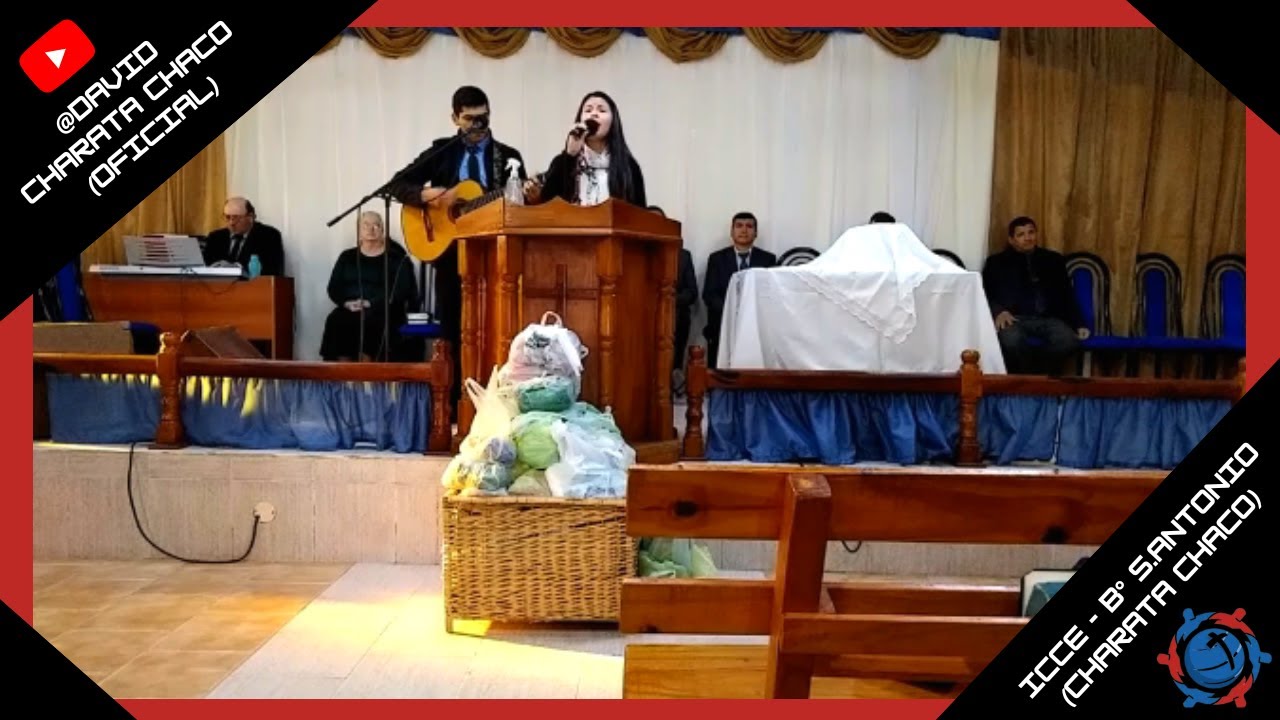 Hno Milton y Priscila Lemos - ICCE - B&deg; S.Antonio (Charata Chaco)