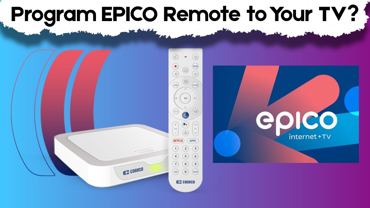 How to Program EPICO Remote to Your TV?