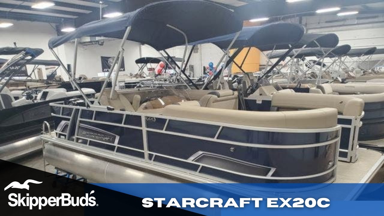 2022 Starcraft EX20C Pontoon Boat Tour SkipperBud's