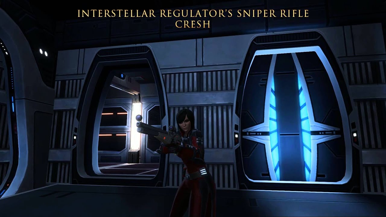 Space Jockey's Starfighter Pack: Interstellar Regulator's Sniper Rifle Cresh