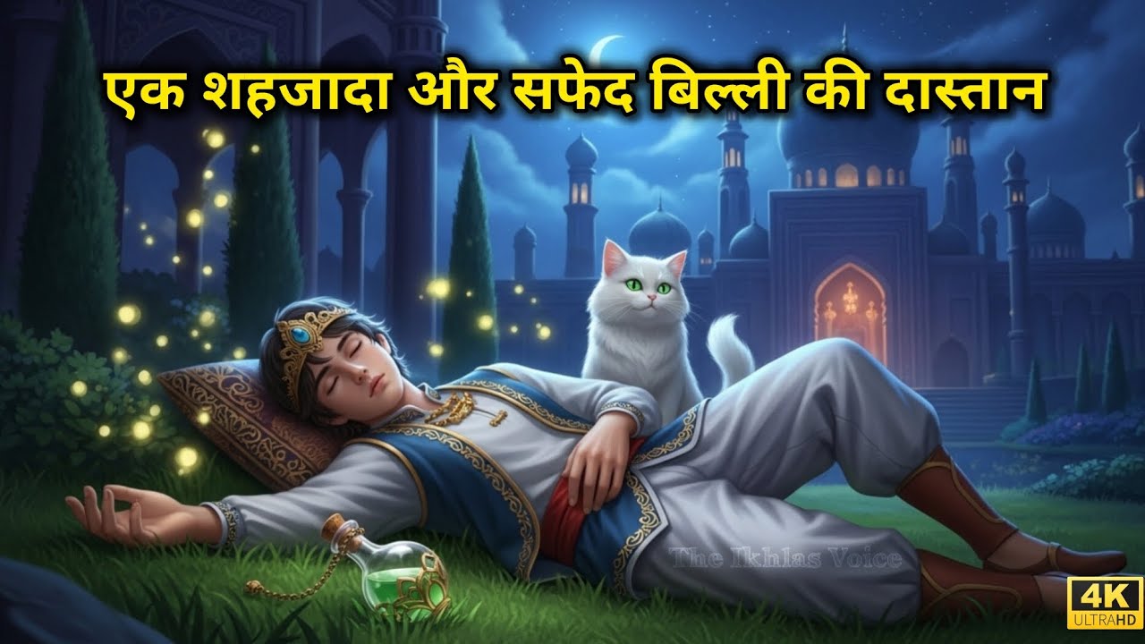 Ek Shahzada aur Safed billi ki Story | Urdu kahani | Moral Story in Hindi | Safed billi aur Shahzada