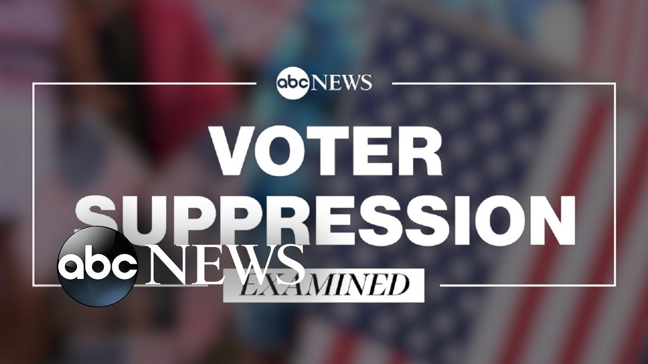 What is voter suppression? l ABC News