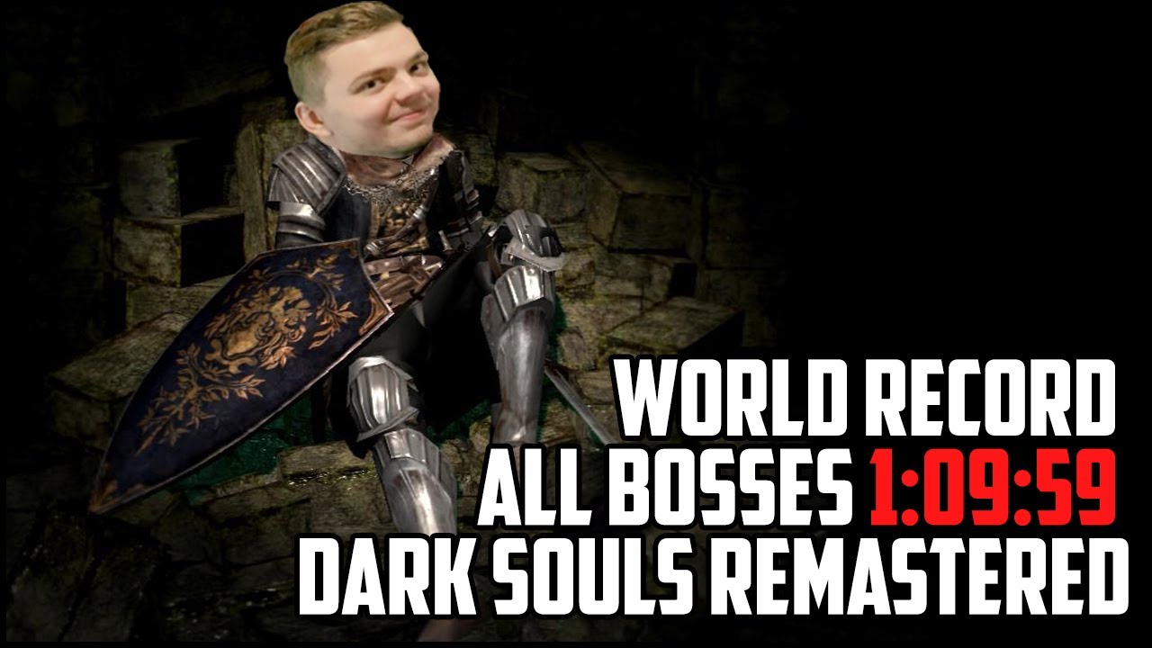 Dark Souls Remastered - All bosses (Former World Record)