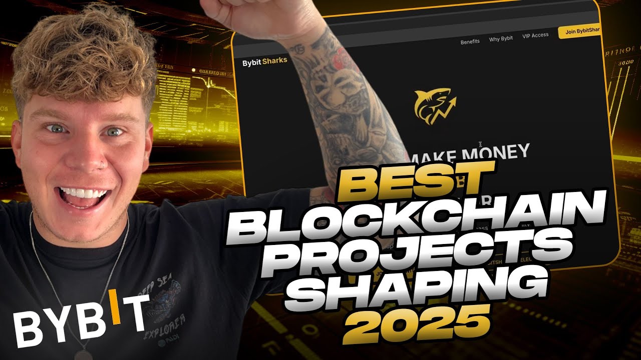 Торговля криптофьючерсами с BybitSharks: лучшие блокчейн-проекты, формирующие рынок в 2025 году