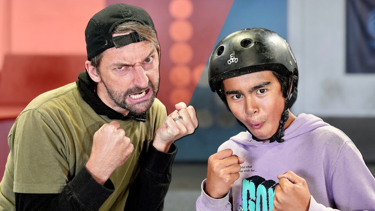 AARON KYRO VS JD SANCHEZ! ANYTHING COUNTS SKATE TOURNAMENT EP. 1