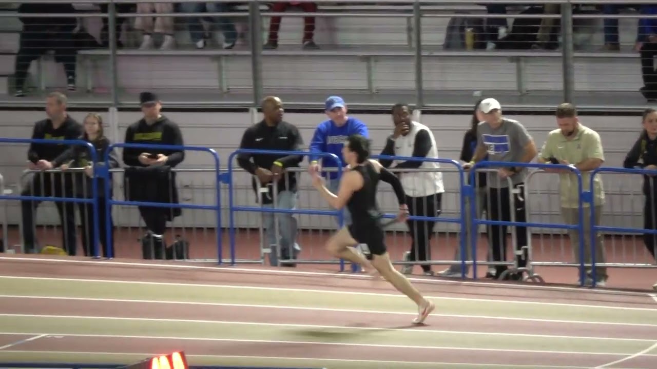 4A/5A Boys 4x200 Meter Relay Heat 1 AHSAA Indoor Track 2026 State Championship Meet Alabama T&F