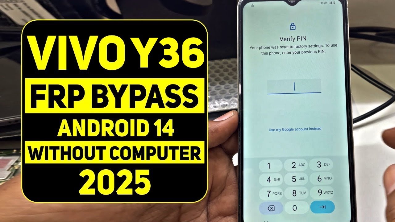 VIVO Y36 FRP Bypass Without PC | 100% Working Trick | Latest Method 2025