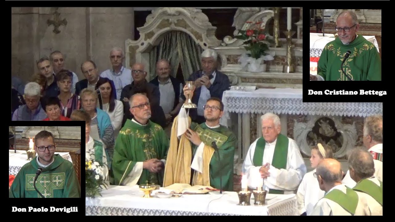 24/09/2023 Celebrazione della Messa e saluto a don Paolo Devigili e don Cristiano Bettega a Vezzano