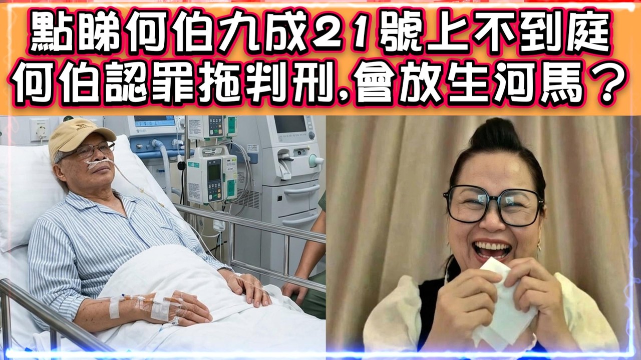 點睇何伯九成21號上不到庭 | 何伯認罪但拖判刑，會放生河馬嗎？