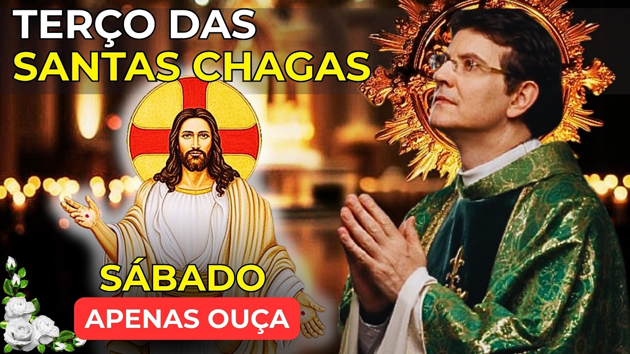 🩸 O Poderoso Terço das Santas Chagas de HOJE:  já começou a Restauração da saúde 🌻