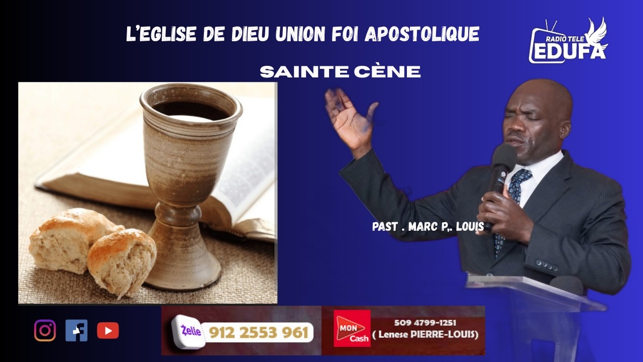 SERVICE DU DIMANCHE  SAINT5E CÈNE /01/03 / 2026  RADIO TELE EDUFA.