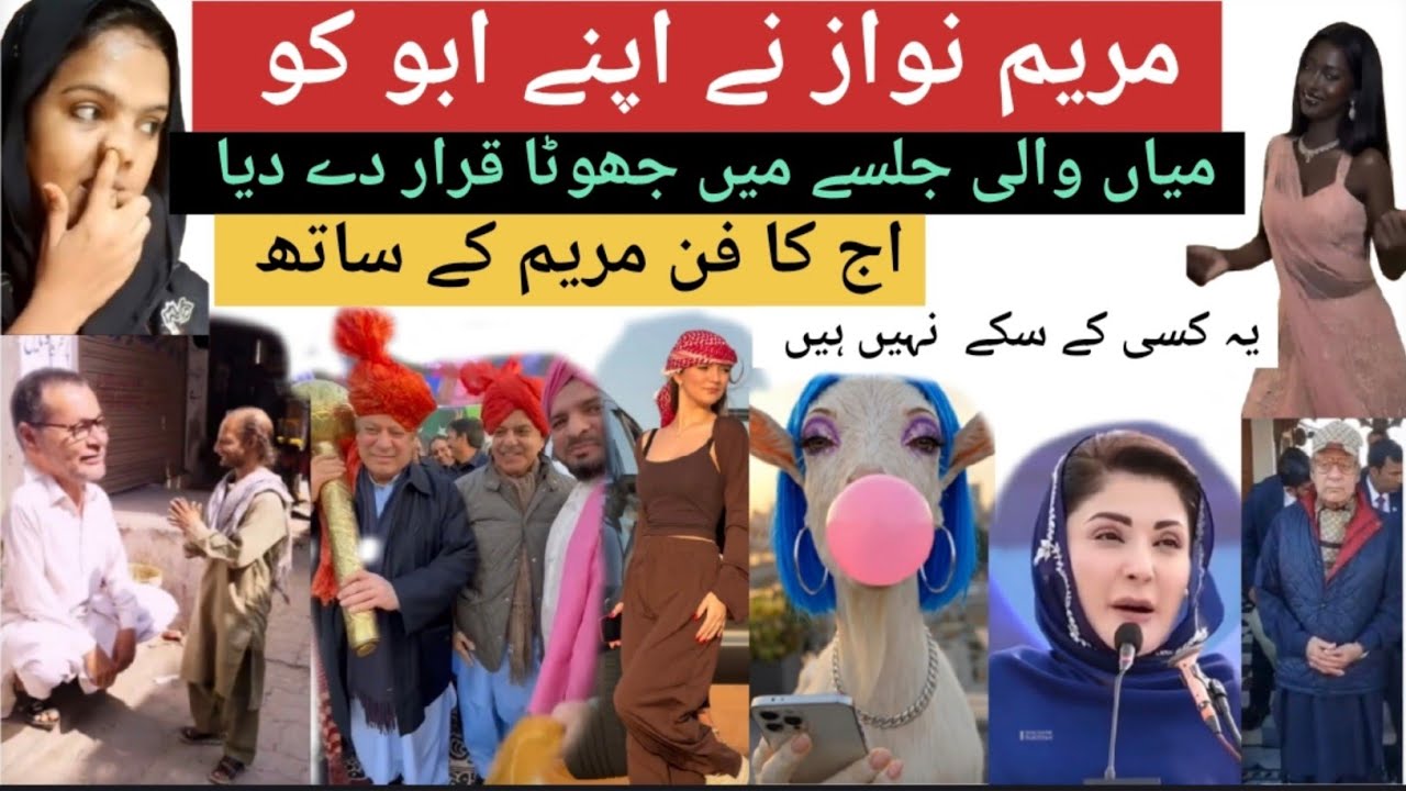 مریم نواز نے اپنے ابو کو جھوٹا قرار دے دیا /شریف فیملی کا جھوٹ سب کے سامنے /mariyam nawaz