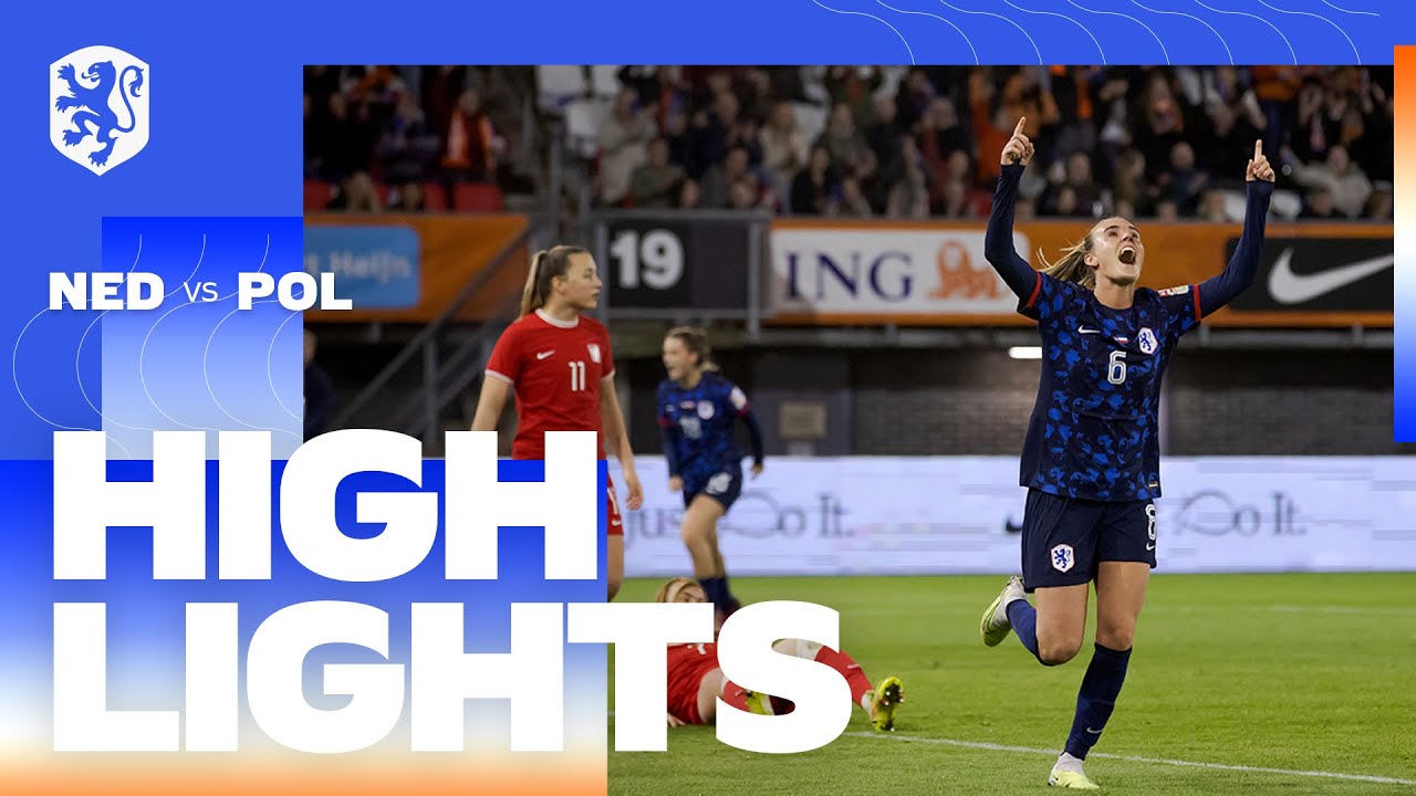𝘞𝘏𝘈𝘛 𝘈 𝘕𝘐𝘎𝘏𝘛! ✨😍 Highlights OranjeLeeuwinnen - Polen (11/4/2023)