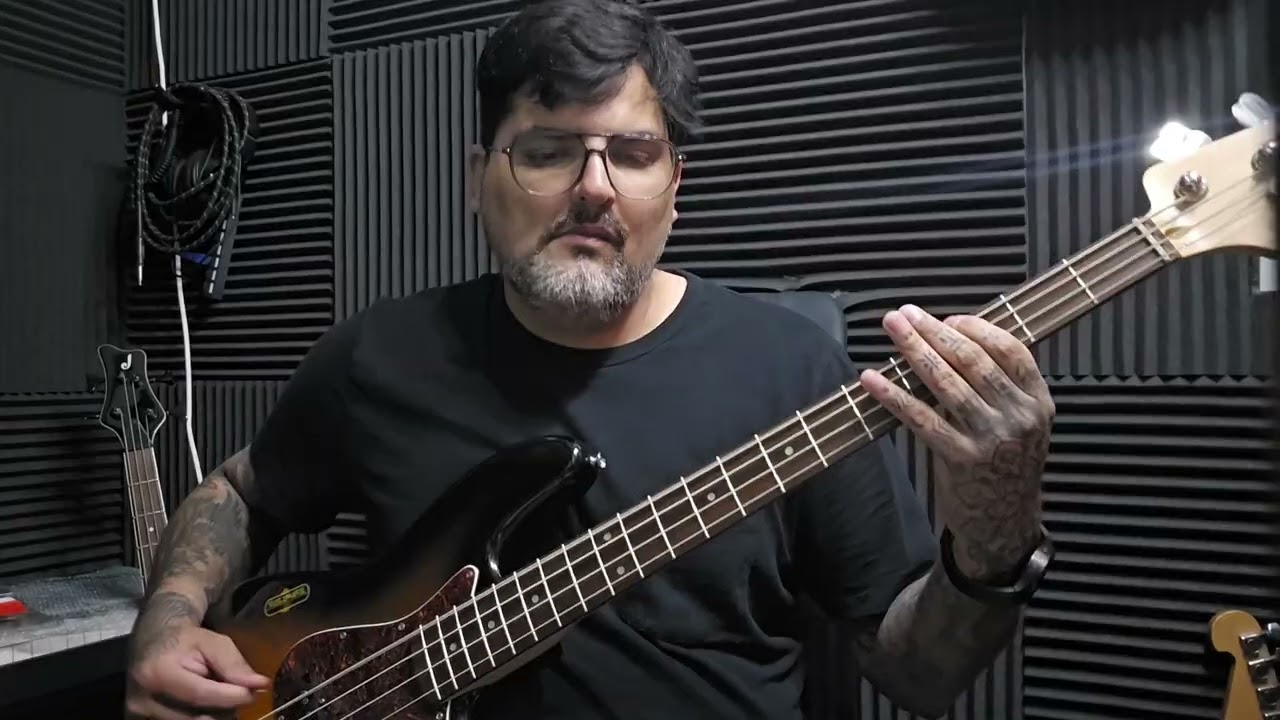 Sentir indiano-  Almafuerte - Bass cover 🎧🎸