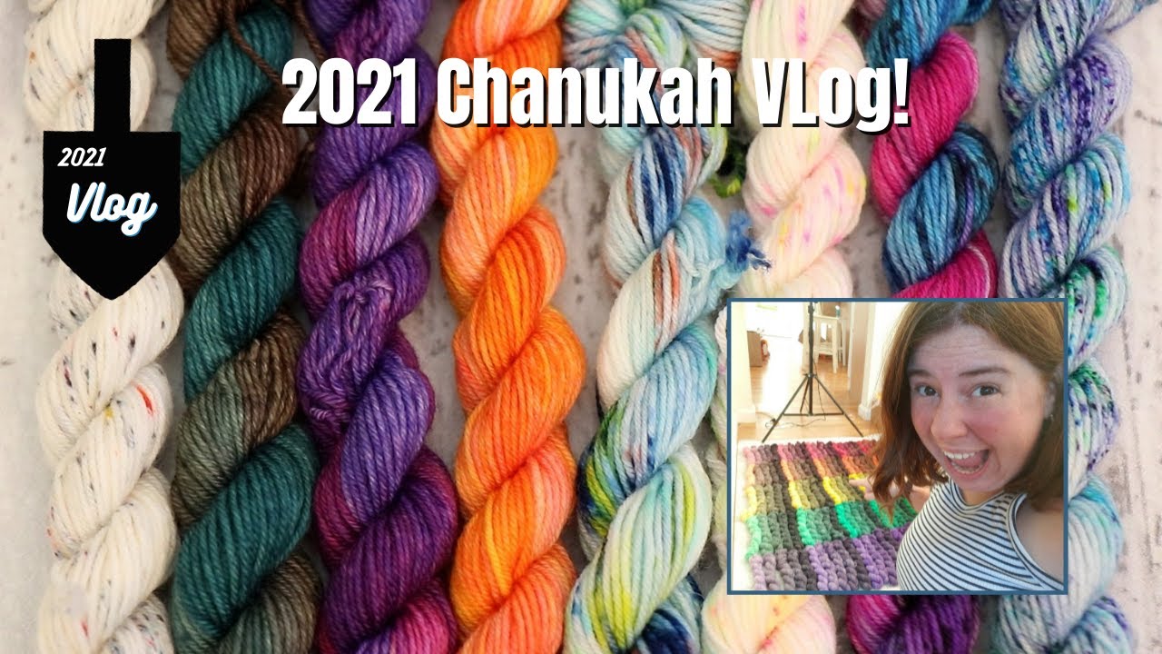 2021 ChemKnits Chanukah Vlog - Behind the Scenes from Making the Samplers!
