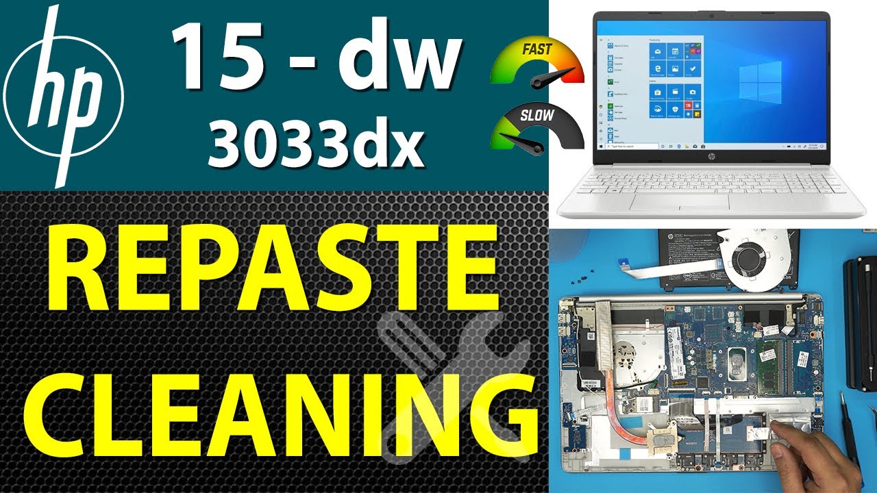 Как переклеить и почистить ноутбук HP 15-dw3033dx | Шаг за шагом🧹💻
