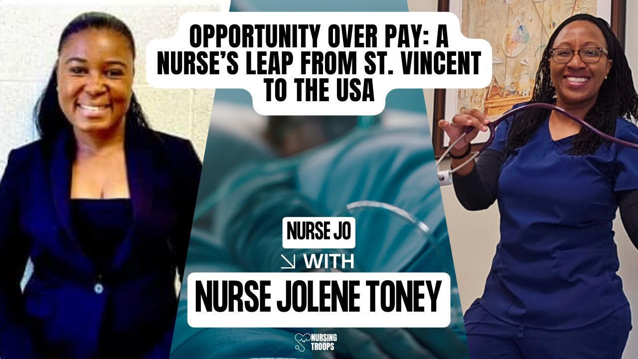 From St. Vincent to U.S. Nurse: Her Inspiring Journey & Career Breakthroughs!