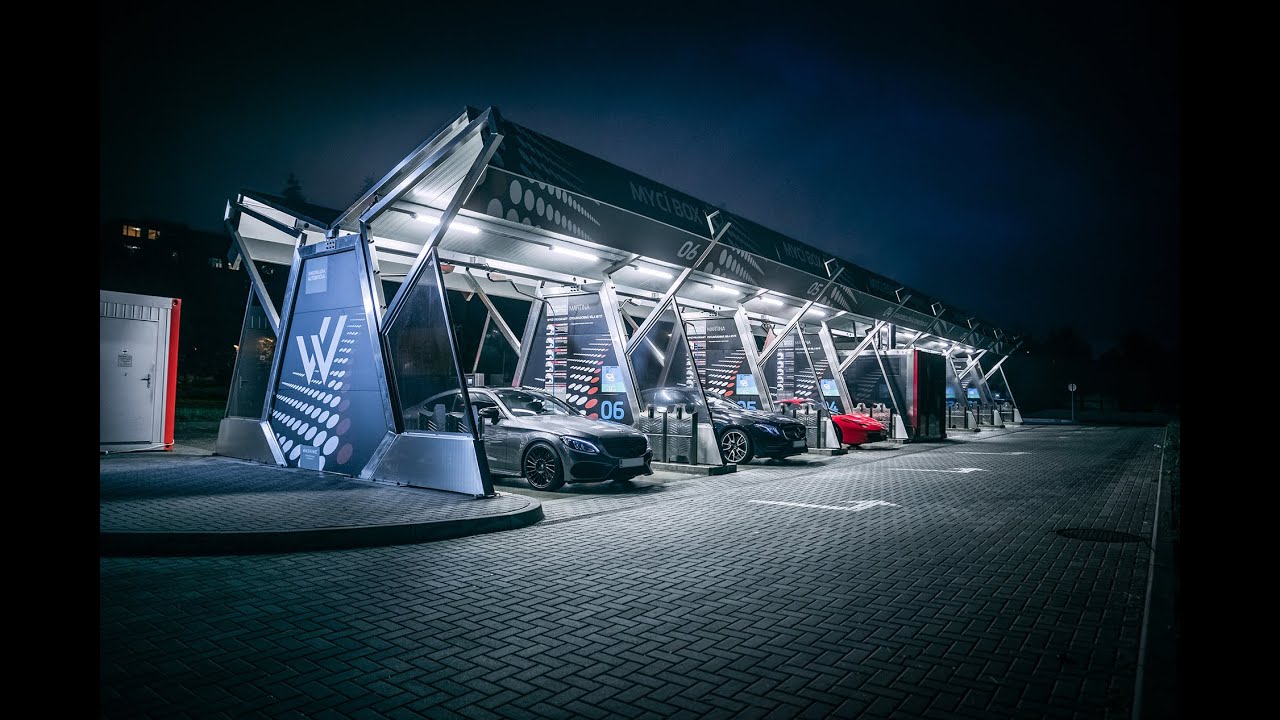 Self-Service Car Wash in Prague