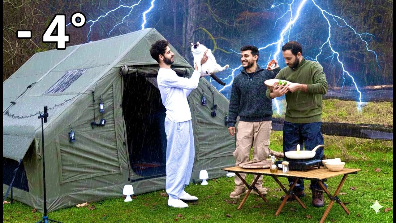 Our first camping trip was at –4°C… Was it fun!?