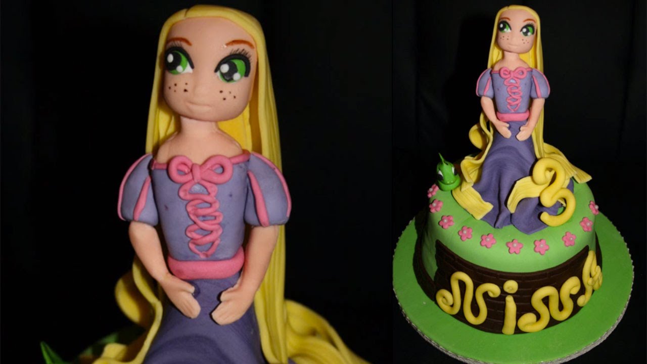 Cake Raiponce / Rapunzel - Cake Design