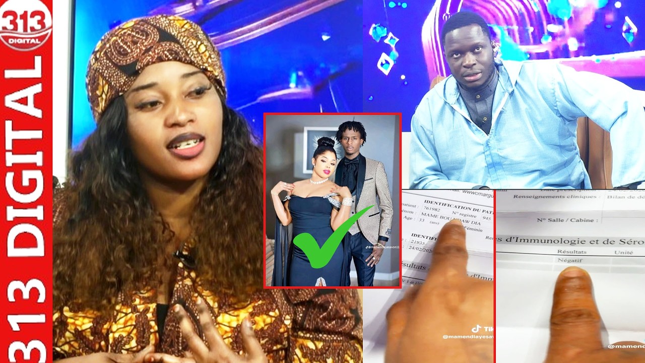 Dernière min: Mame Ndiaye savon et son mari publient leurs tests VIH Sida: Amina donne les détails