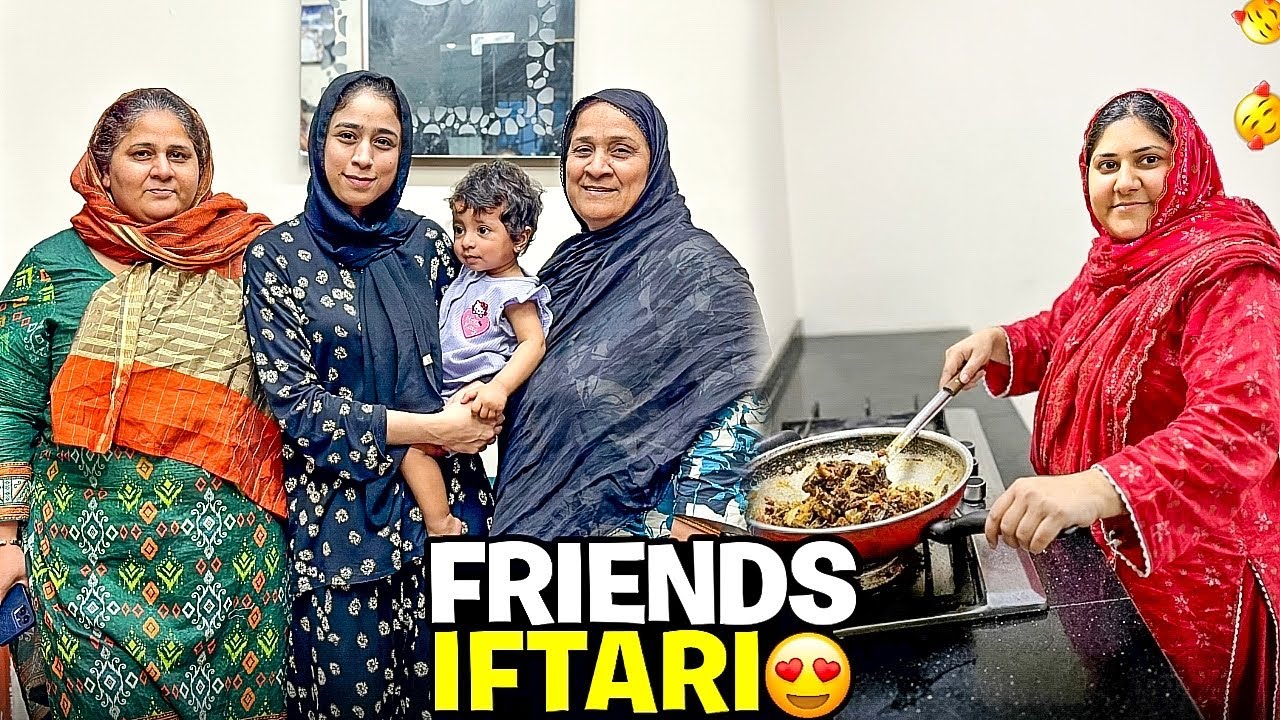 Special Iftar Dawat 🥰ll Khala Or Ghazal Api Ki late Entry 🤭
