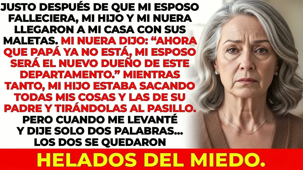 Mi Nuera Me Echó De Mi Propia Casa Sin Piedad Justo Después De Que Mi Esposo Falleciera  Por Eso