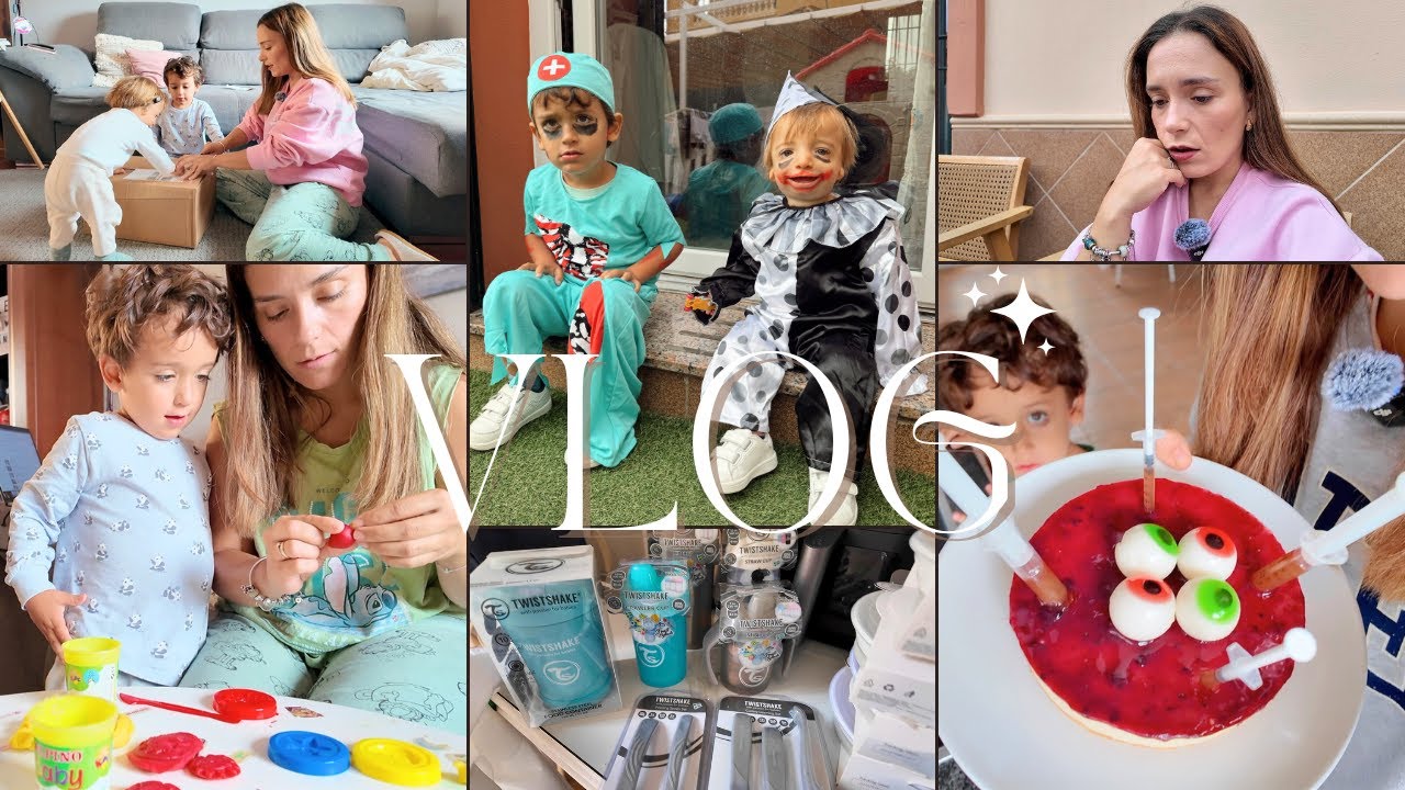 ESTO ES MUY TRISTE 😞 + FOTO de HALLOWEEN 👻 + ABRIENDO PAQUETE de TWISTSHAKE 🍼 | #vlogdiario