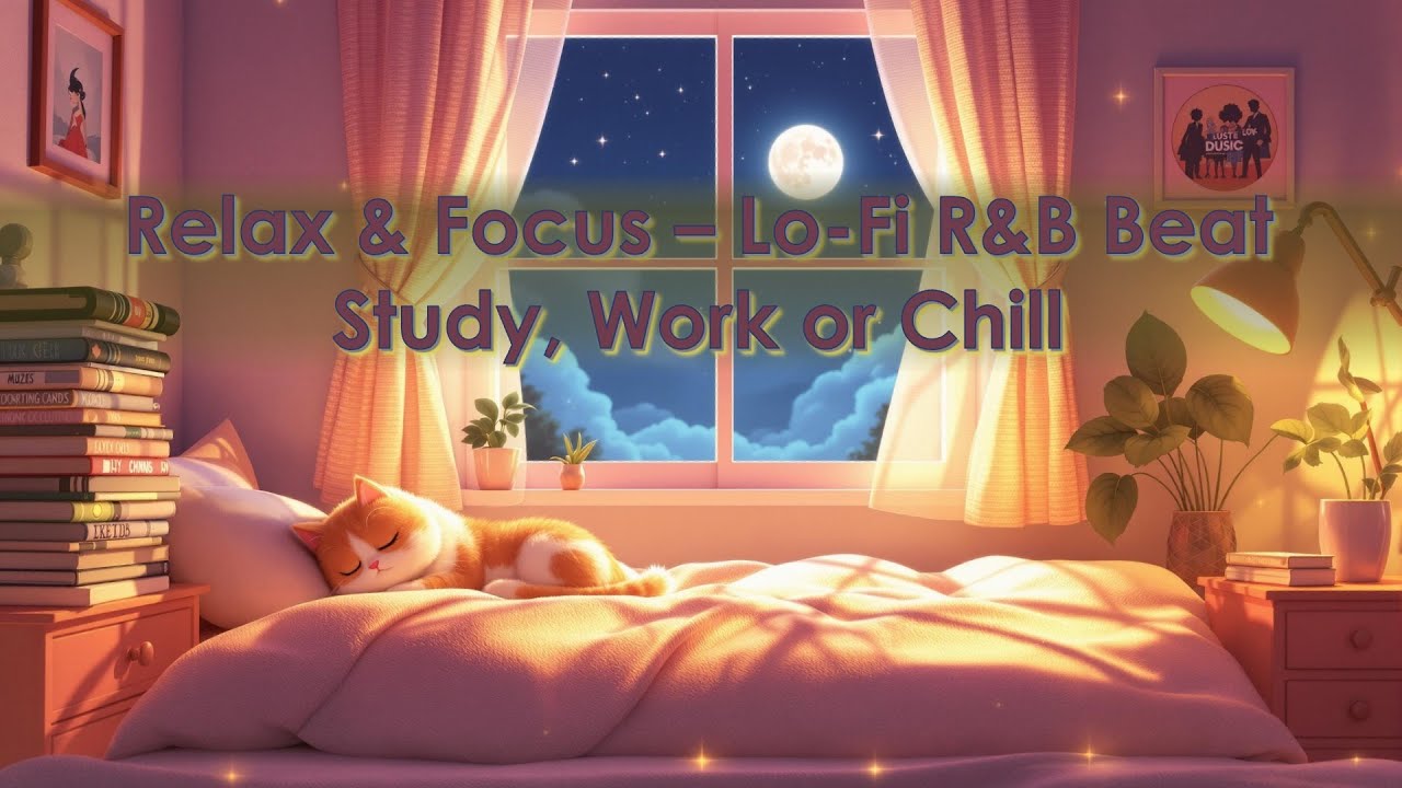 🎧 Relax & Focus with This Chill Lo-Fi RnB Beat | Study, Work, or Chill