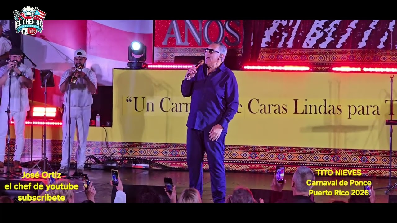 TITO NIEVES. Carnaval Ponceño 2026
