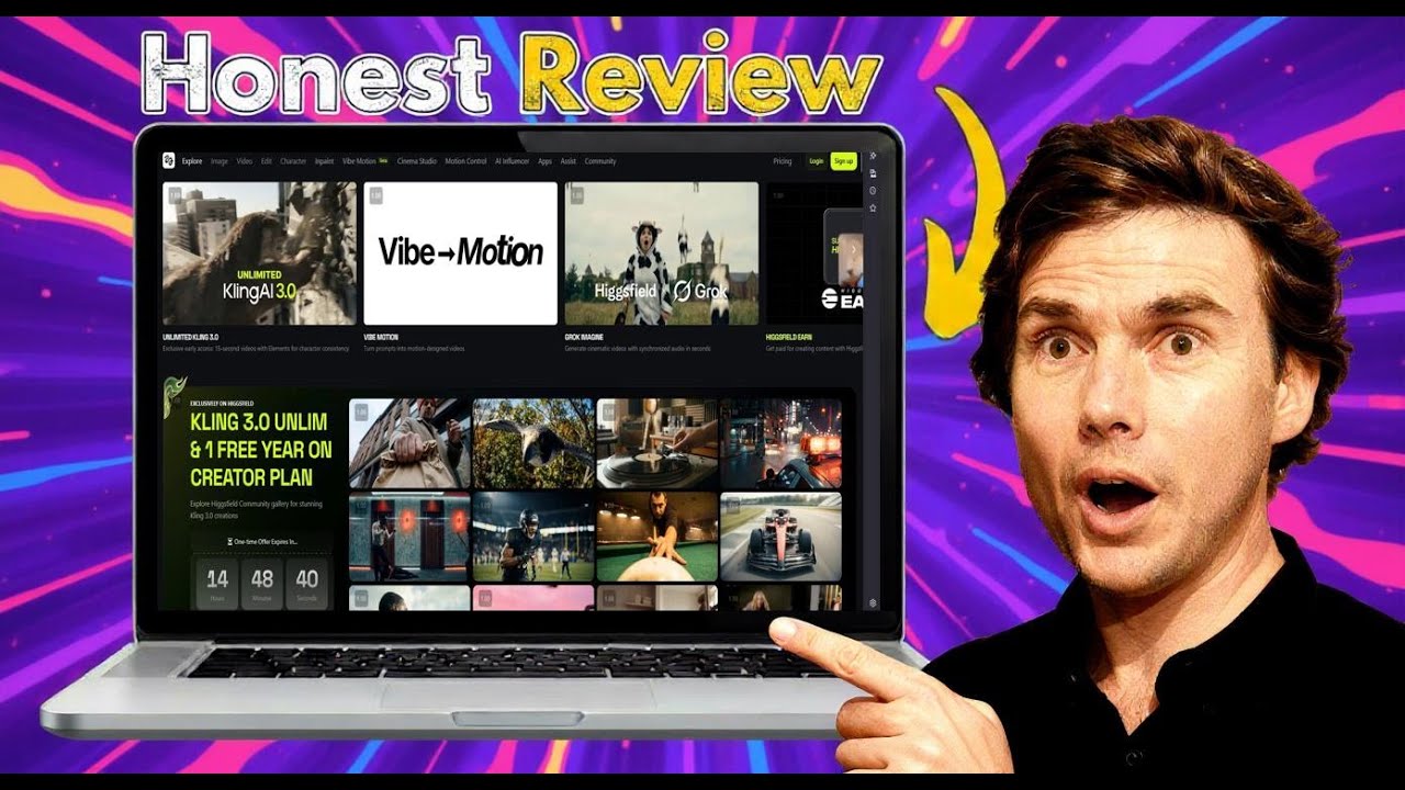 Higgsfield Vibe Motion Review 2026: Features, My Experience, Pros & Cons