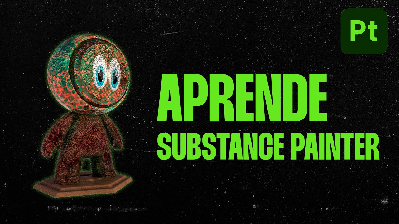 Aprende Substance Painter en 15 Minutos (Guía para principiantes)