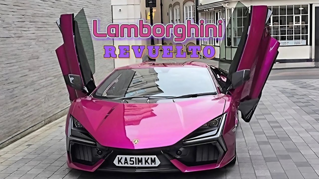 The entire Lamborghini lineup