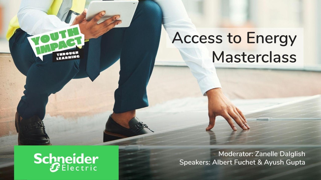 Masterclasses - Access to Energy | Schneider Electric